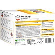 Blocs rats & souris 300g - HOME DEFENSE