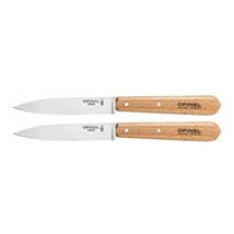 2 couteaux d'office N112 - lames inox - OPINEL