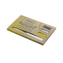 Boite de 4 Couteaux de table céleste 