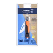 Couteau n°08 outdoor anthracite orange