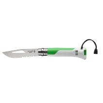 Couteau N°08 outdoor fluo vert