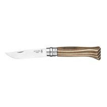 Couteau N°8 bouleau lamellé brun