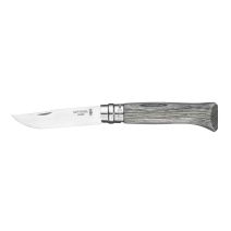 Couteau N°8 bouleau lamellé gris