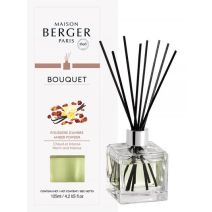 Bouquet parfumé cube Poussière d'Ambre 125mL - LAMPE BERGER