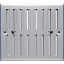 grille aluminium 190x168mm - réglable - AUTOGYRE