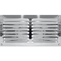grille inox 200x100mm - sans moustiquaire - AUTOGYRE