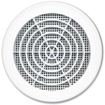 Grille PVC à clipser Ø145 blanc avec moustiquaire - AUTOGYRE