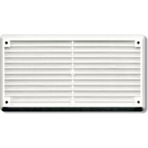 grille plastique 165 x 86 - 39cm² - avec moustiquaire - AUTOGYRE