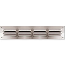 grille aluminium 240x50mm - avec moustiquaire - AUTOGYRE