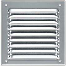 grille aluminium 150x150mm - avec moustiquaire - AUTOGYRE