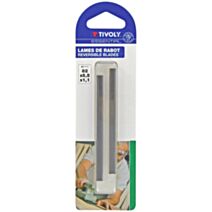 2 fers à rabot 82x5,5x1,1mm - TIVOLY