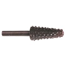 Râpe sur tige conique ø15