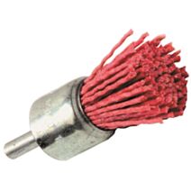 Brosse pinceau fil nylon rouge pour bois ø22mm