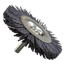 Brosse circulaire fil nylon bleu pour bois ø100mm
