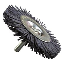Brosse circulaire fil nylon bleu pour bois ø100mm
