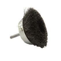 Brosse coupe fil acier ondulé pour bois ø75mm