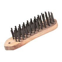 Brosse VIOLON manche bois garniture métallique - TRIPLEX