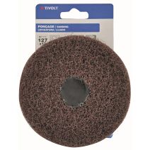 Roue mousse abrasive ø127mm gr80