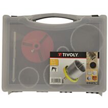 Malette Scies Cloches Carbure HM 7 pièces - TIVOLY