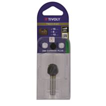 Fraise à canneler ø 16mm queue 8mm