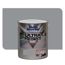 Peinture Sols Imperméable Ultra Resist Dulux Valentine Satin Gris Orly 2,5 L
