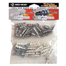 40 chevilles VIX Minivix RED HEAD