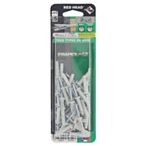 40 Chevilles Frapex M Ø5x25mm - RED HEAD