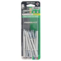 20 Chevilles Frapex M De Ø6x70mm - RED HEAD