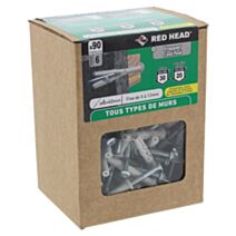 90 Chevilles Frapex M Ø6x40mm TF - RED HEAD