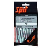 10 pitons de réhabilitation RM6 M6x68mm - SPIT