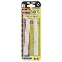 Blister de 2 tamis Ø15x130mm pour gonds de volet RED HEAD