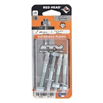 4 Chevilles ATX Ø8x70mm - RED HEAD
