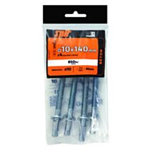 4 goujons à bague 3 Ø10x140mm - SPIT