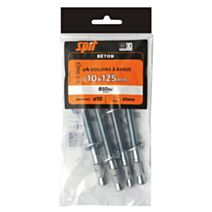 4 goujons à bague 3 Ø10x125mm - SPIT