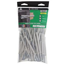 50 Chevilles Frapex M Ø8x90mm - RED HEAD