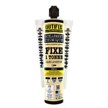 Résine polyester ton pierre 300ml + 2 buses longues - OUTIFIX