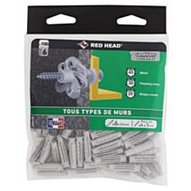 100 chevilles Nordtech Ø6x35mm.