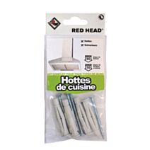 Kit Fixation Corner Blanc Polypropylène 8x50