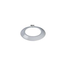 Rosace acier emaille blanc Ø139mm - TEN