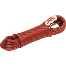 Corde à linge acier gainé 20m rouge - NESPOLI