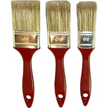 Lot de 3 pinceaux traitement des bois