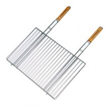 Grille barbecue rectangulaire Double 48x27,5cm Double Manche - CAMPINGAZ