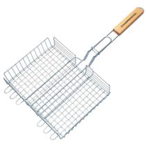 Grille barbecue rectangulaire double Ajustable en hauteur 29x23cm - CAMPINGAZ