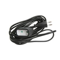 Rallonge électrique 5m 2x0.75 noir - DEBFLEX