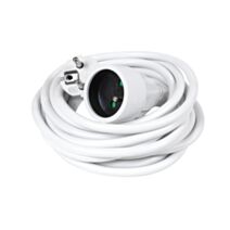 Rallonge électrique 5m 3g1.5 blanc se - DEBFLEX