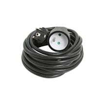Rallonge électrique 5m 3g1.5 noir se - DEBFLEX