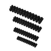 Lot de 4 barrettes de connexion noir - DEBFLEX