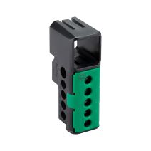 Bornier vert 5 trous - DEBFLEX         