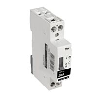 Contacteur Jour/nuit 20A 250V 1 module blanc - DEBFLEX