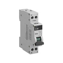 Disjoncteur phase + neutre 25 ampères blanc - DEBFLEX
